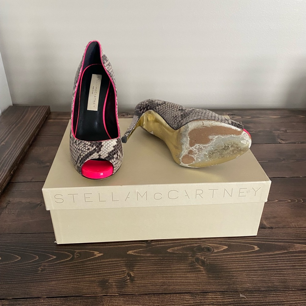 Stella McCartney - Mick Viper/Meroe Rock/Pink Fluo - size 36 (US 6) - Picture 3 of 3